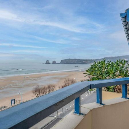 Appartement Rustique Face A La Mer A Hendaye Avec Balcon - Fr-1-2-294 Exterior foto